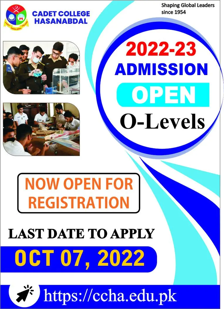 Hasan Abdal Cadet College Admission