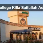 Cadet College Killa Saifullah Admissions