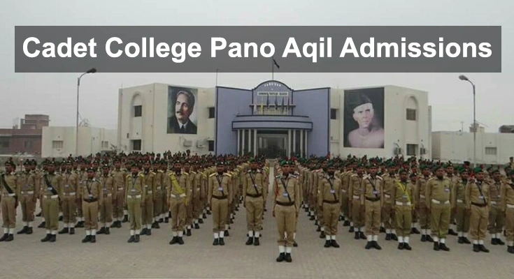 Cadet College Pano Aqil Admissions 2023 – Apply Now