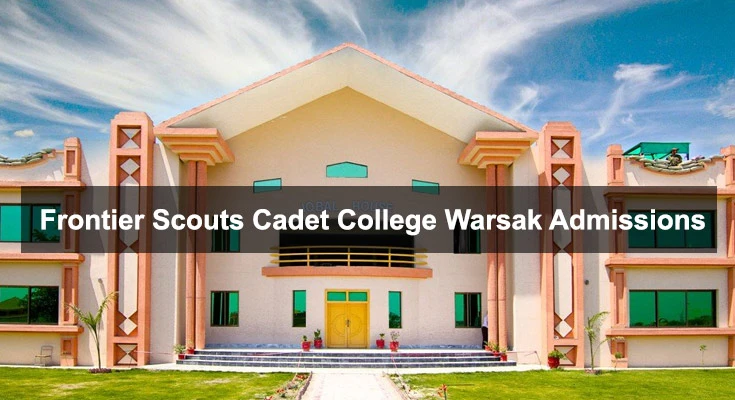 Pakistan Scouts Cadet College Warsak Admissions 2023