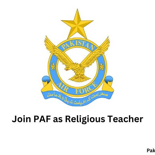 Join PAF as Religious Teacher 2023 | Apply Now