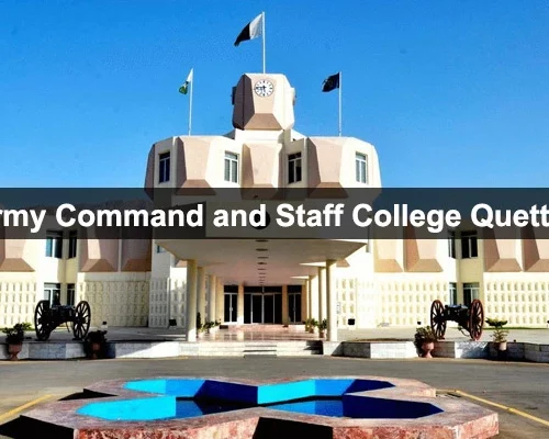 Pak Army Command and Staff College Quetta Jobs 2023