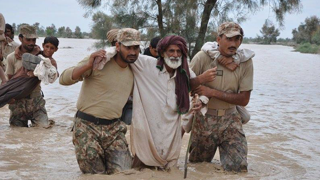 Pak Army Life-Saving Operation