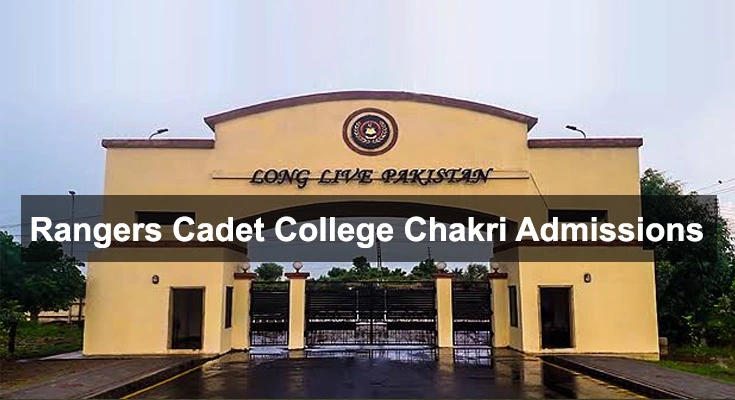 Ranger Cadet College Chakri Admissions 2023